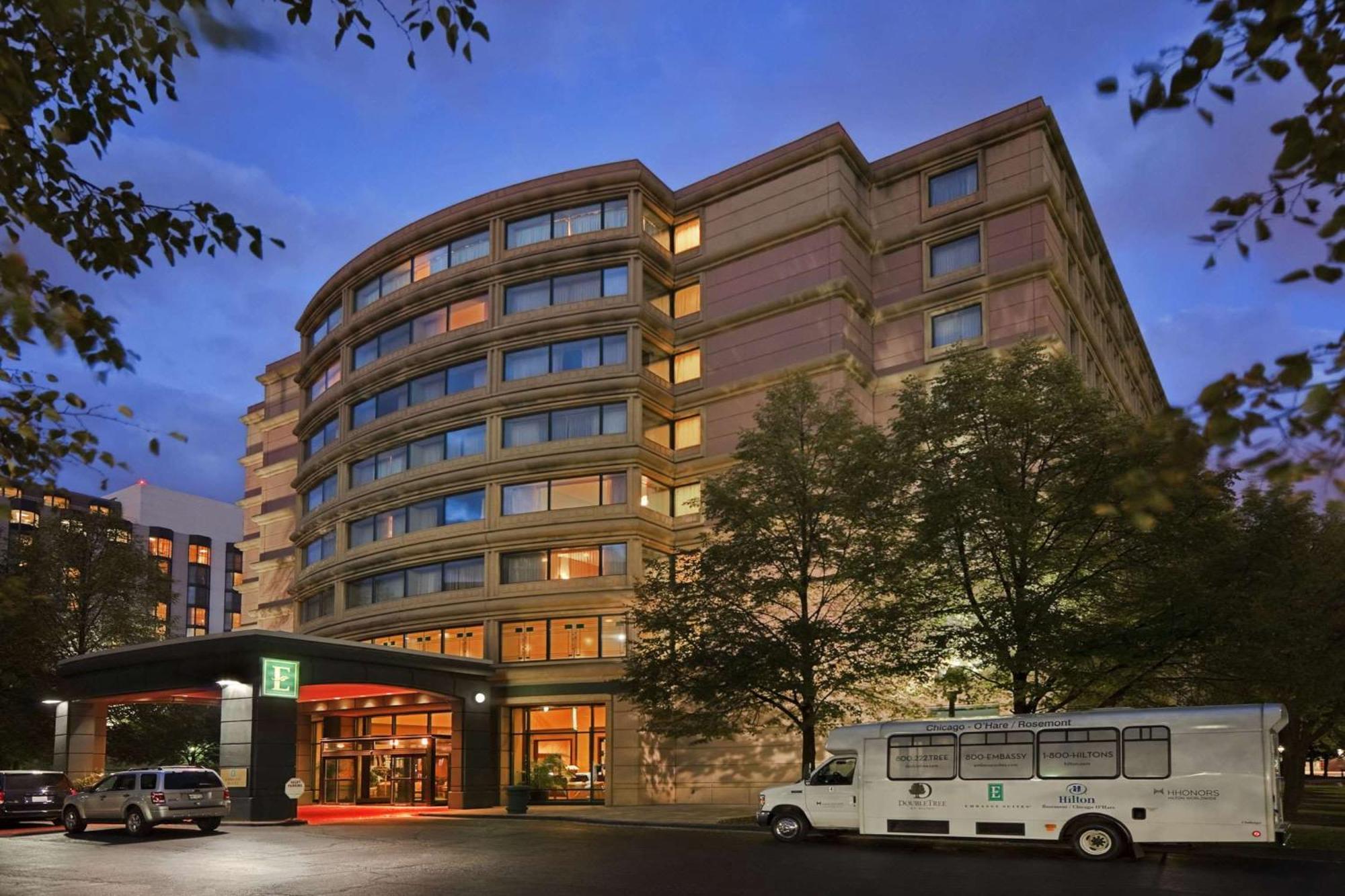 Embassy Suites By Hilton Chicago O'Hare Rosemont Exterior foto